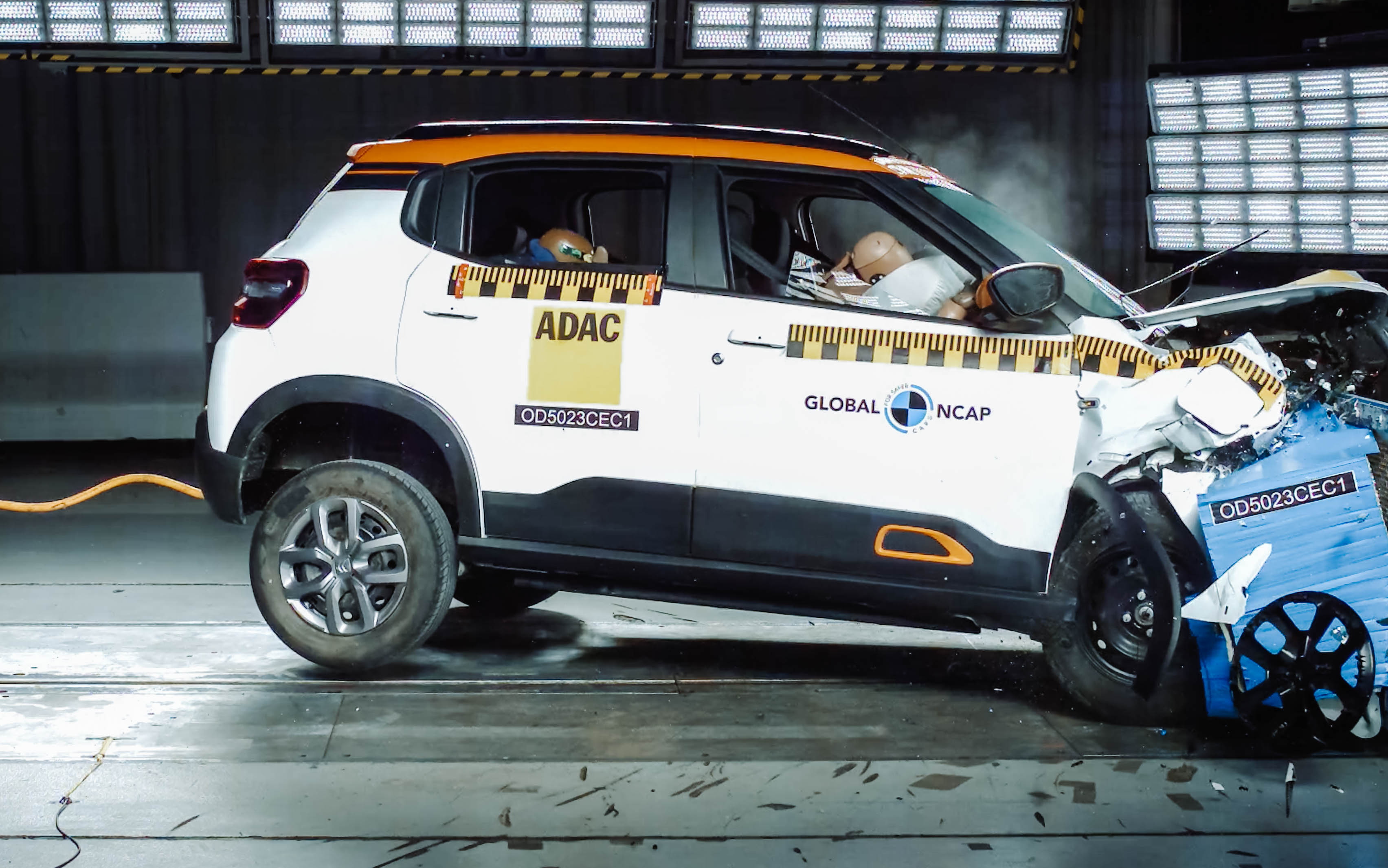 Citroen eC3 global NCAP crash test